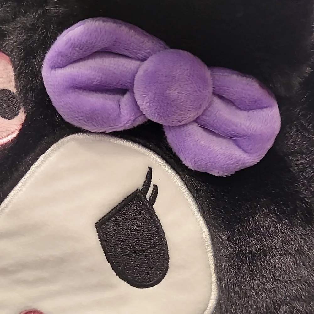 Kuromi fuzzy backpack NIP - Picture 7 of 11